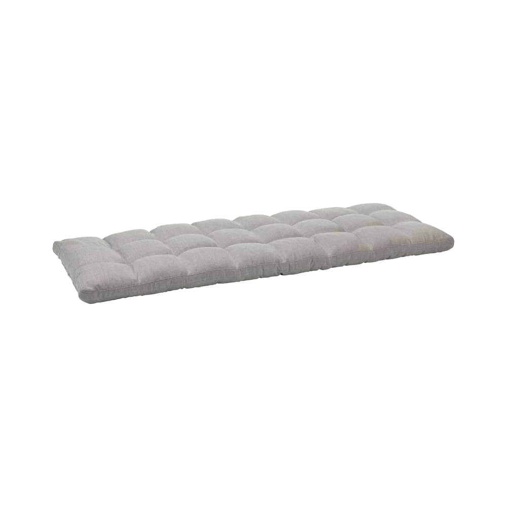Armlehne  textil grau / Auflage für Liege OW150 - 180 x 70 cm / Wolle - CARL HANSEN & SON - Nur die Auflage / Grauer Stoff (Re-wool 0108) -  Duvet, Re-wool Stoff, Schaumstoff
