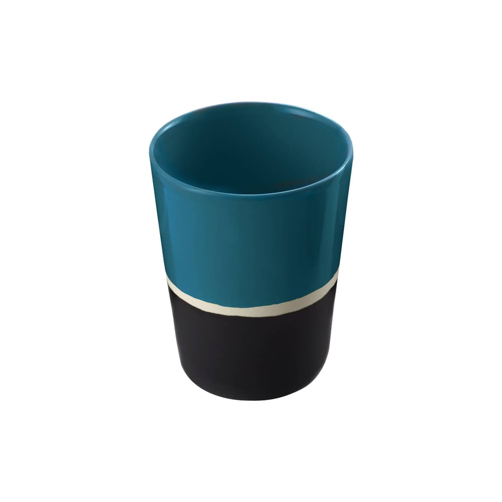 Glas Sicilia keramik blau schwarz - Maison Sarah Lavoine - Blau \