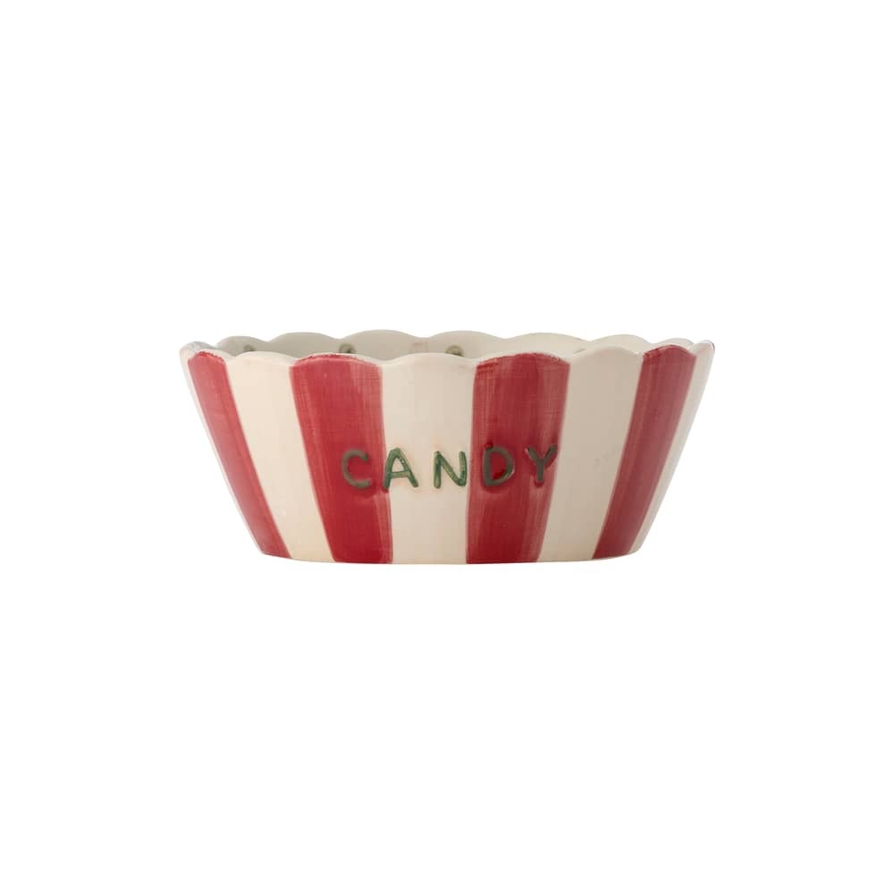 Chip - Candy Bowl ceramic red / Ø 17 x H 7 cm - Bloomingville - Candy Pink / Red / Ø 17 x H 7 cm - Sandstone