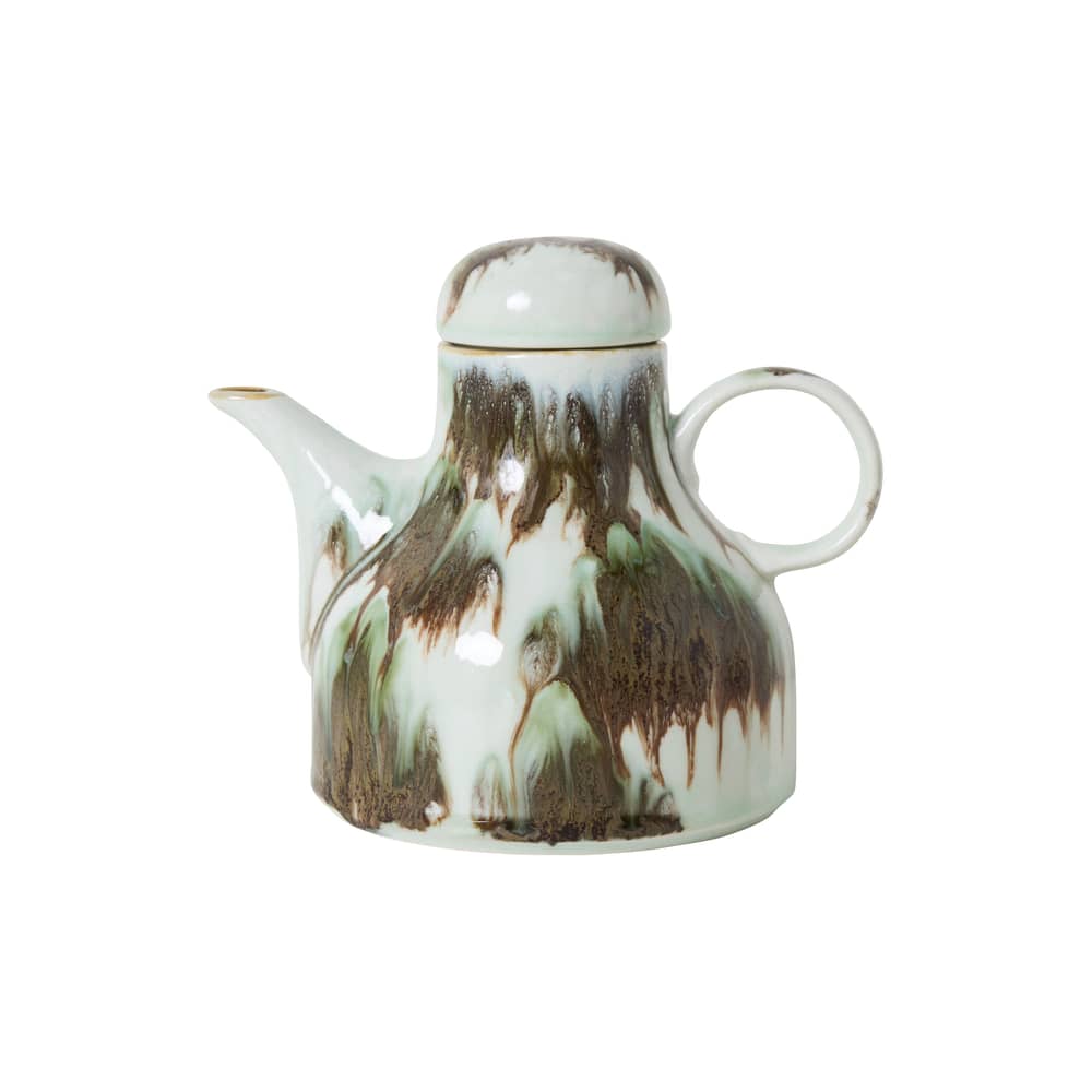 Cafetière 70s ceramics céramique multicolore / 990 ml - HK LIVING - Tide - Grès émaillé