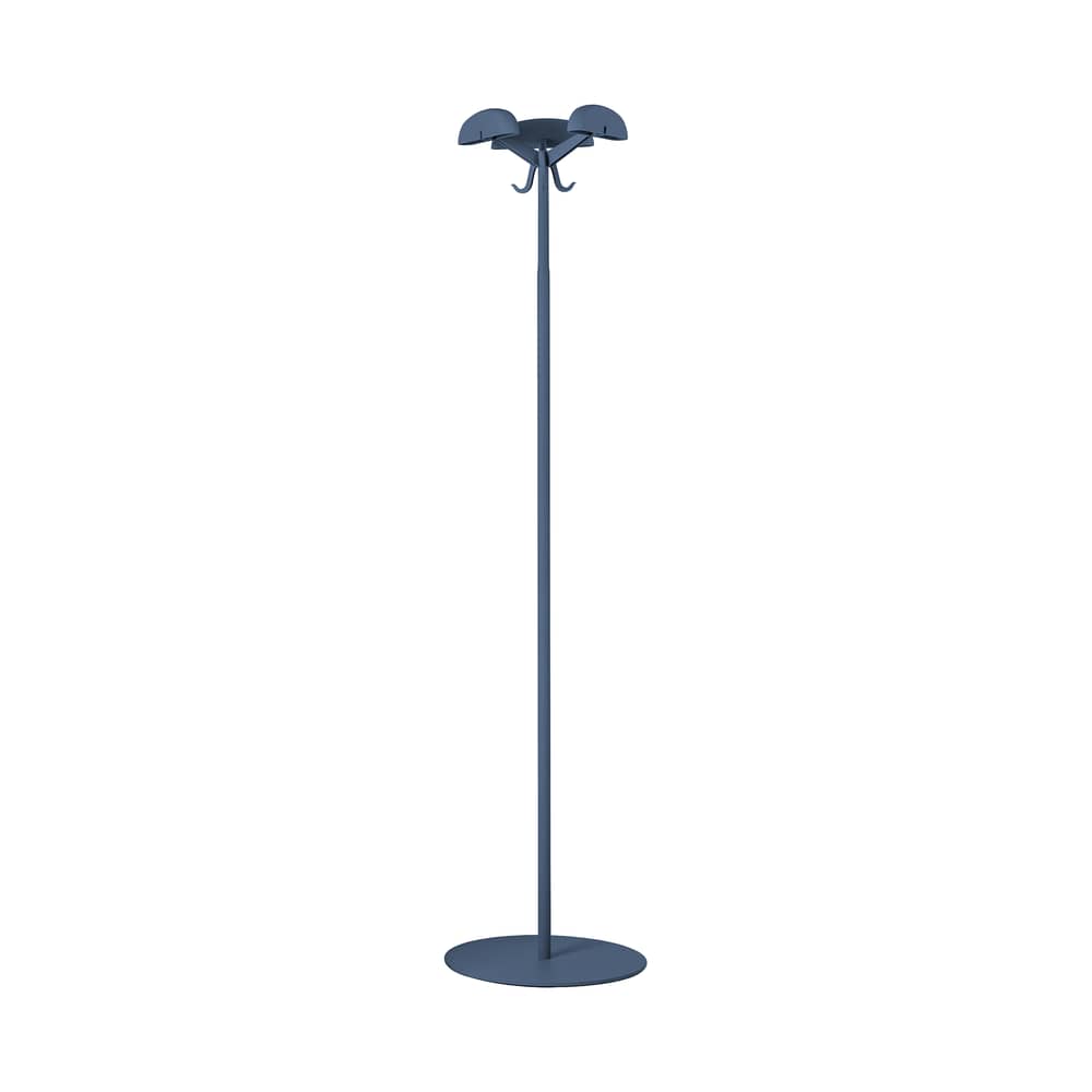 Portemanteau sur pied Alta Tensione - Kartell - Bleu - ABS recyclé, Acier, Aluminium