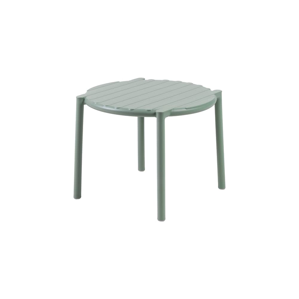Table basse Doga vert / Ø 49,5 x H 39,5 cm - NARDI - Menthe - Résine de fibre de verre