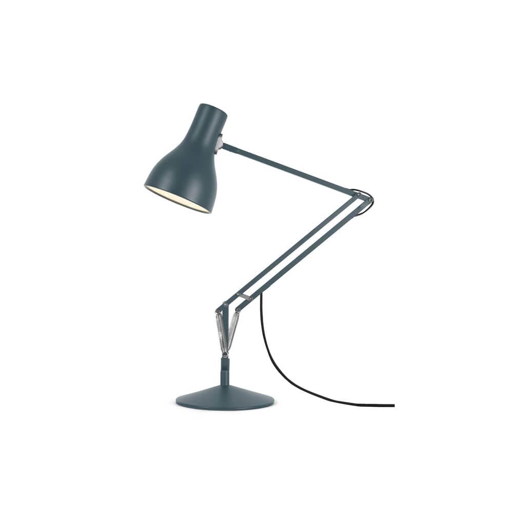 Lampe de table Type 75 / H 66 cm - Anglepoise - Gris ardoise - Acier, Aluminium, Fonte