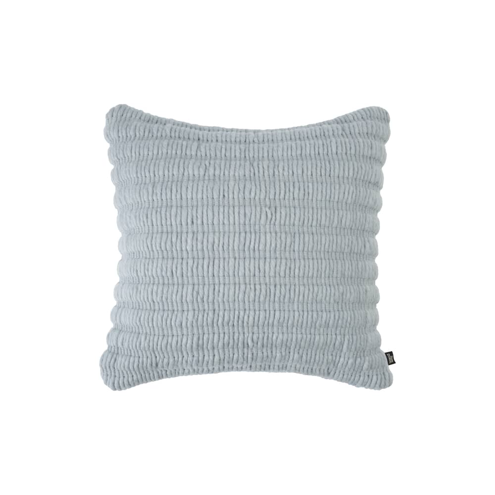 Coussin Ridge bleu / 45 x 45 cm - Tissé main - Tom Dixon - Bleu ciel - Coton, Laine