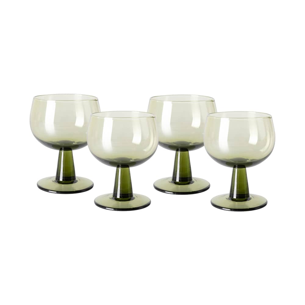 Verre à vin The emeralds Low HK Living - deco automne