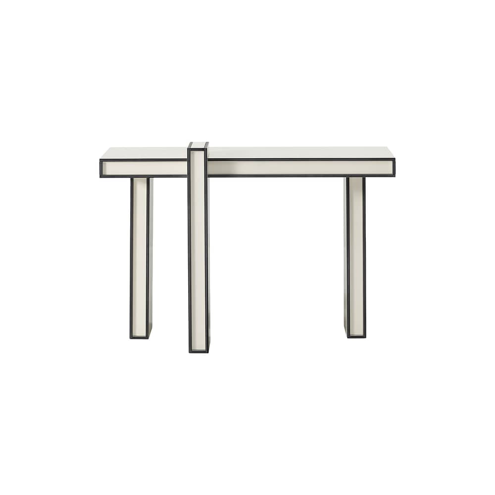 Console Lepid bois blanc / L 120 x H 85 cm - Kartell - Ivoire - MDF laqué polyester