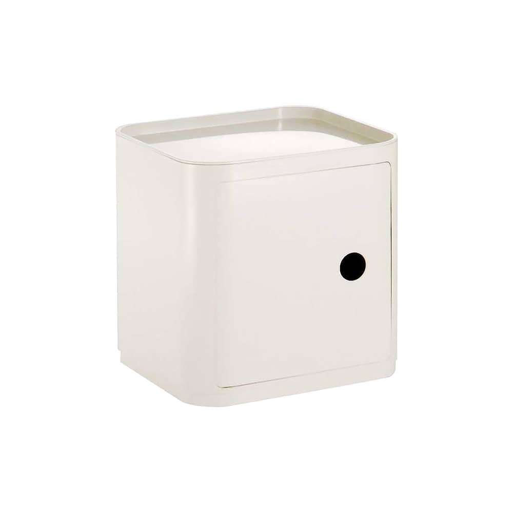 Rangement Componibili / Carré - 1 tiroir - Kartell - Blanc - ABS