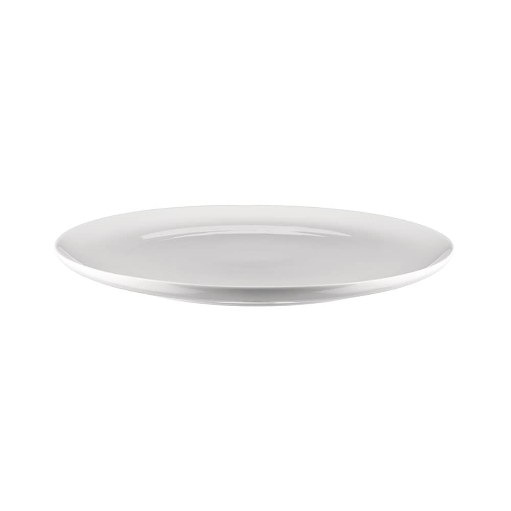 Teller Itsumo keramik weiß / Ø 27 cm - Set von 4 - Alessi - Weiß - Porzellan