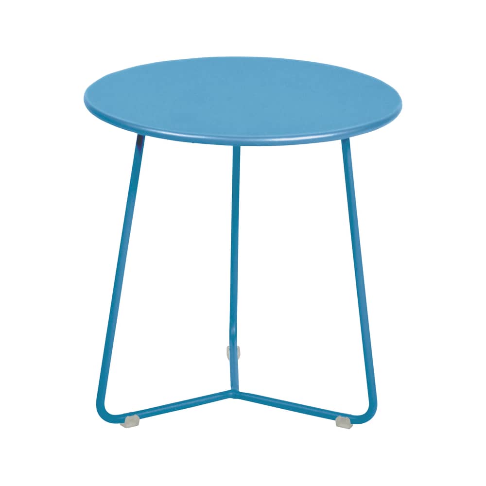 Table d\'appoint Cocotte / Ø 34 x H 36 cm - Fermob - Bleu Maya - Acier