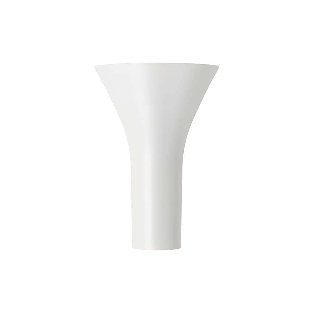 Applique Torche LED métal - Foscarini - Blanc - Aluminium verni