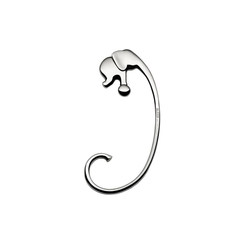 Jumbo Bag hook metal - Alessi - Steel - Stainless steel
