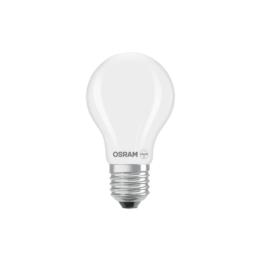 Lampadina LED E27 Classique A60 vetro bianco Smerigliato / 11W (= 100W) - Bianco freddo - Osram - Lucido - Vetro