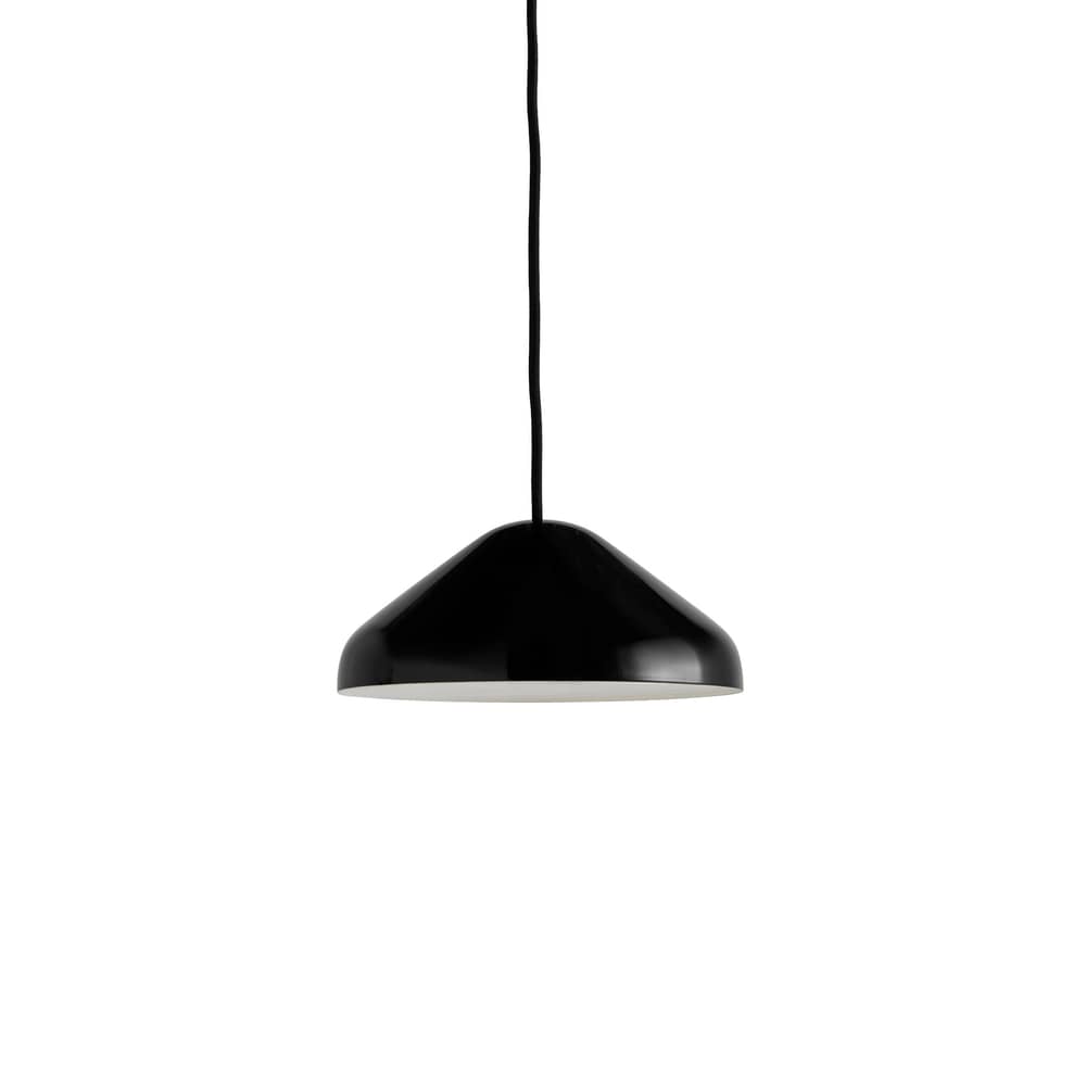 Pendelleuchte Pao Small metall schwarz / Ø 23cm - Stahl - Hay - Schwarz - thermolackierter Stahl