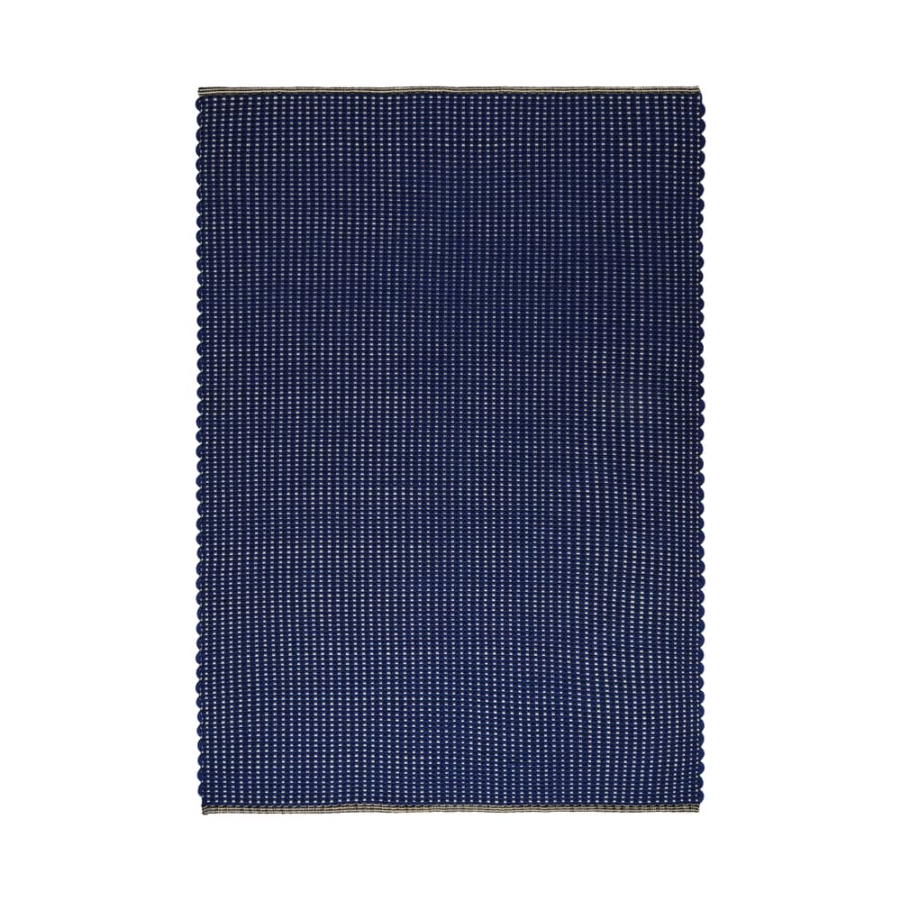 Tapis Cord tissu bleu / 200 x 300 cm - Recyclé - Tom Dixon - Bleu outremer -  PET recyclé