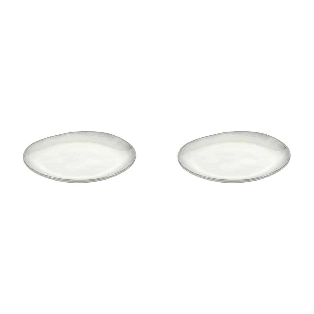 Assiette à dessert La Mère / Ø 18 cm - Set de 2 - Serax - Blanc cassé - Grès
