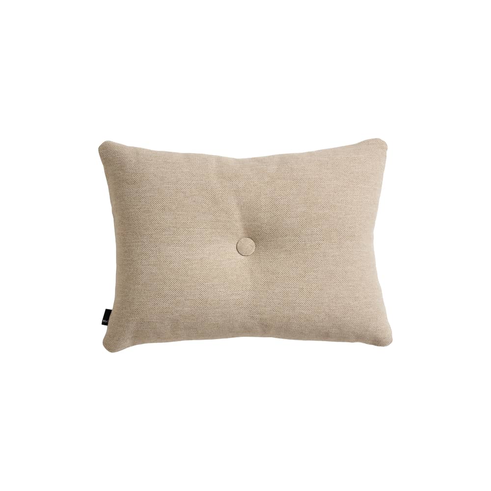 Coussin Dot Mode beige / 60 x 45 cm - Hay - Beige - Polyester recyclé, Polyester vierge