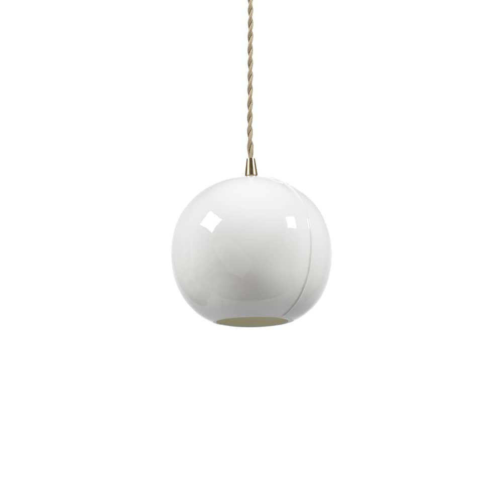 Suspension Cosmo céramique blanc / Ø 15.5 cm - Serax - Blanc - Porcelaine