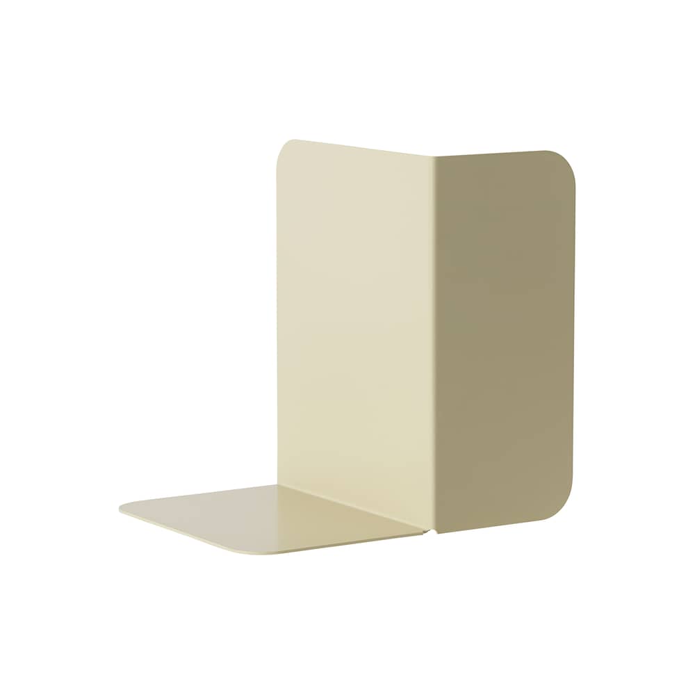 Serre-livres Compile / Métal - Modulable - Muuto - Vert-beige - Acier laqué