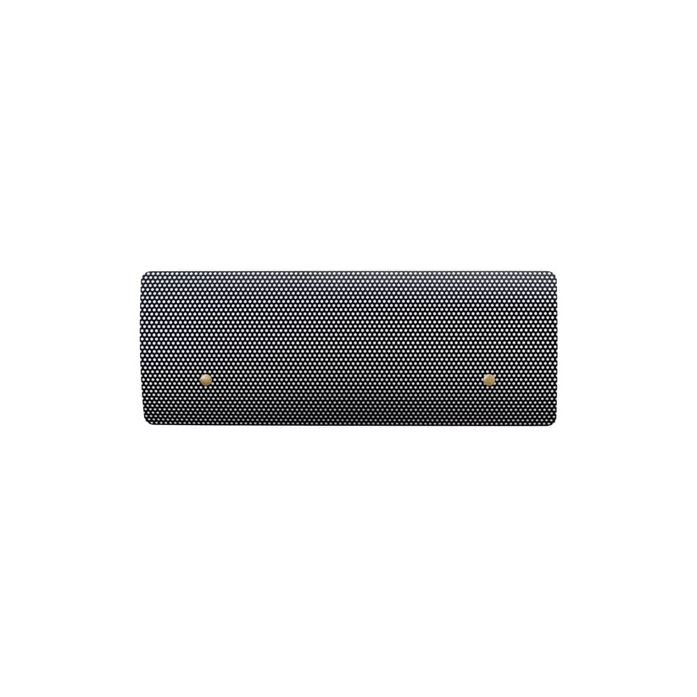 Wandleuchte mit Stromkabel G320 CL2 metall schwarz / Perforiert – L 70 cm / Neuauflage 1954 Pierre Guariche - SAMMODE STUDIO - Schwarz - Messing, Perforierter Stahl