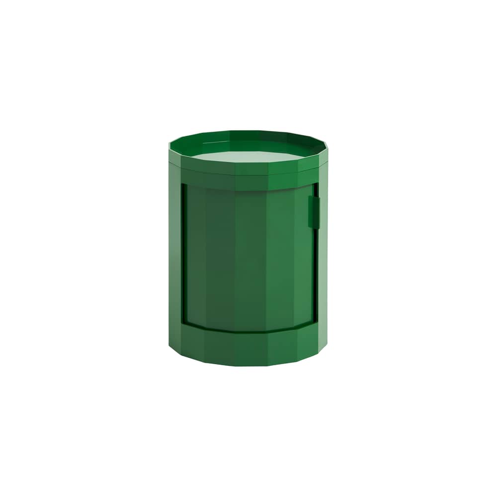 Ablage Facet Low plastikmaterial grün / H 48 cm - 1 Tür - Hay - Grün - Recyceltes ABS
