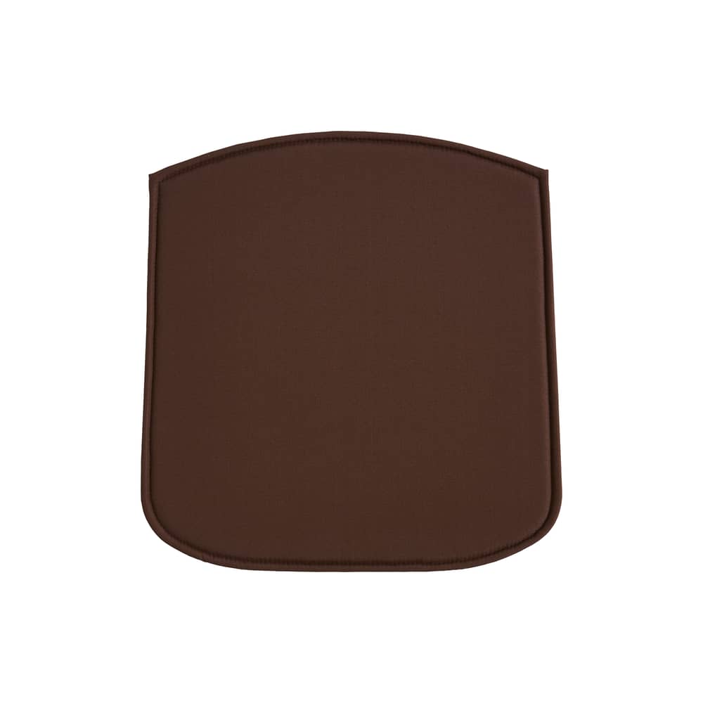 Accessorio  tessuto rosso / Cuscino seduta per sedia e poltrona Deville - Hay - Rosso ossido - Schiuma di poliuretano, Tessuto Olefina