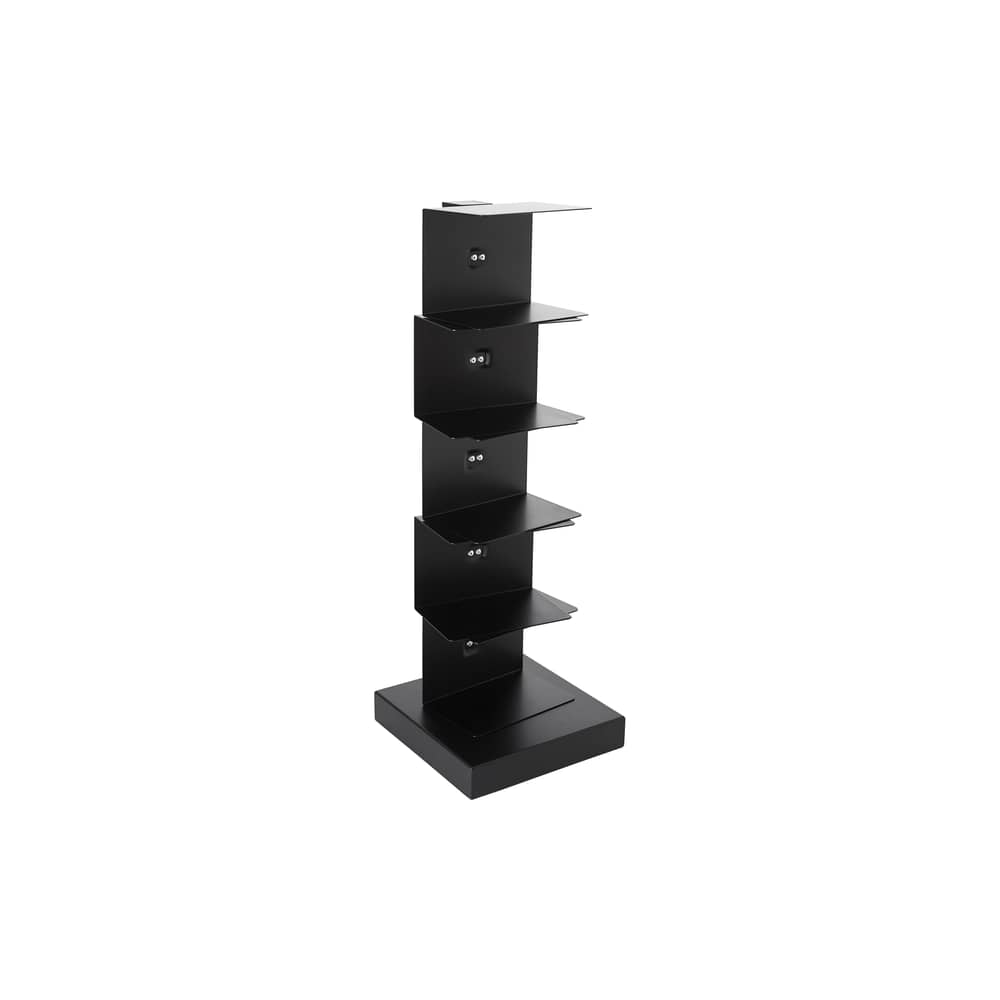 Bibliothèque Original Ptolomeo métal noir / 1 face - H 75 cm - Opinion Ciatti - Noir - Acier