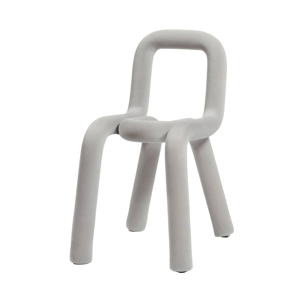 Moustache Bold Padded chair - light grey | Made In Design UK