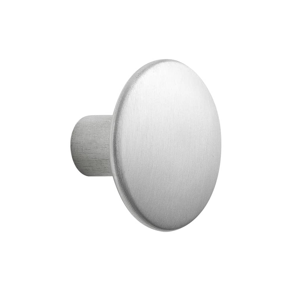 Patère The Dots Metal Medium / Ø 3,9 cm - Muuto - Aluminium - Aluminium