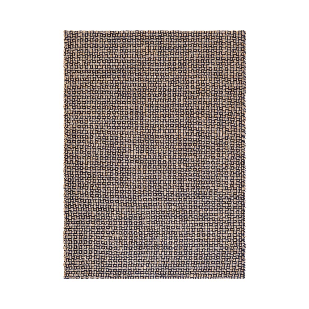 Teppich Weave textil blau / 170 x 240 cm - Tom Dixon - Blau - Jute, Wolle