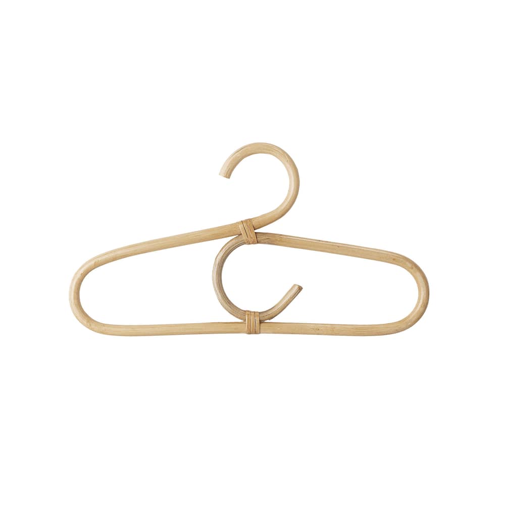 Cintre enfant  fibre végétale beige / Rotin - Bloomingville - Naturel - Rotin