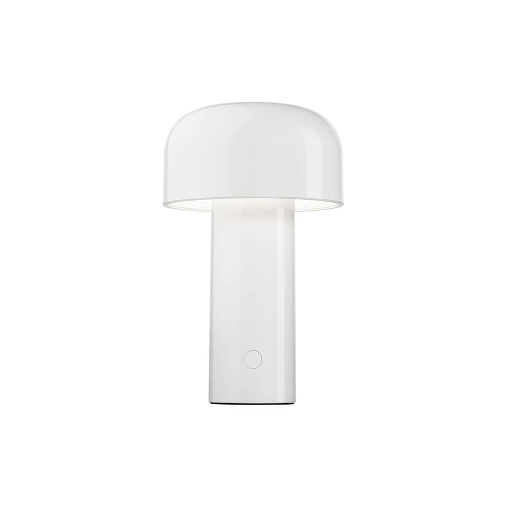 Lampe sans fil rechargeable Bellhop plastique blanc - Flos - Blanc - Polycarbonate