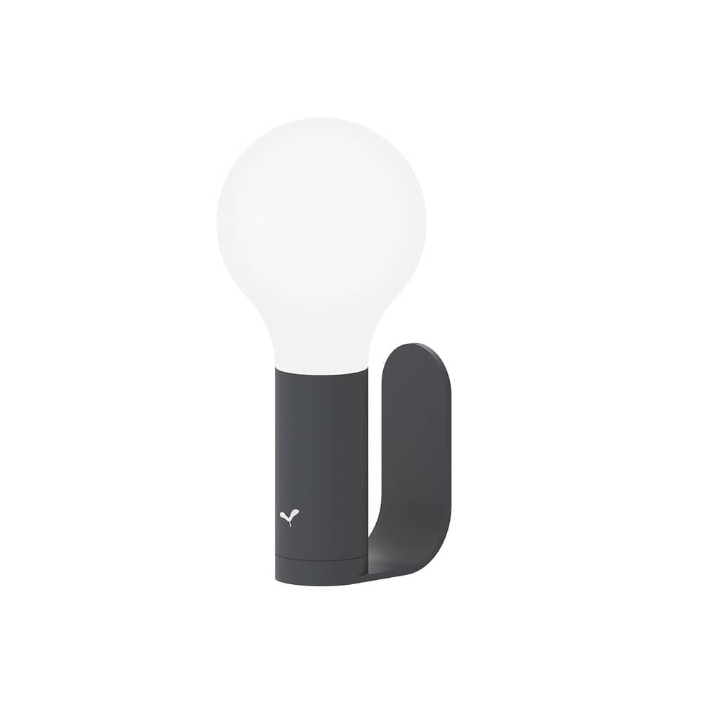  Accessory metal black / For Aplô LED cordless lamp - Fermob - Anthracite - Aluminium