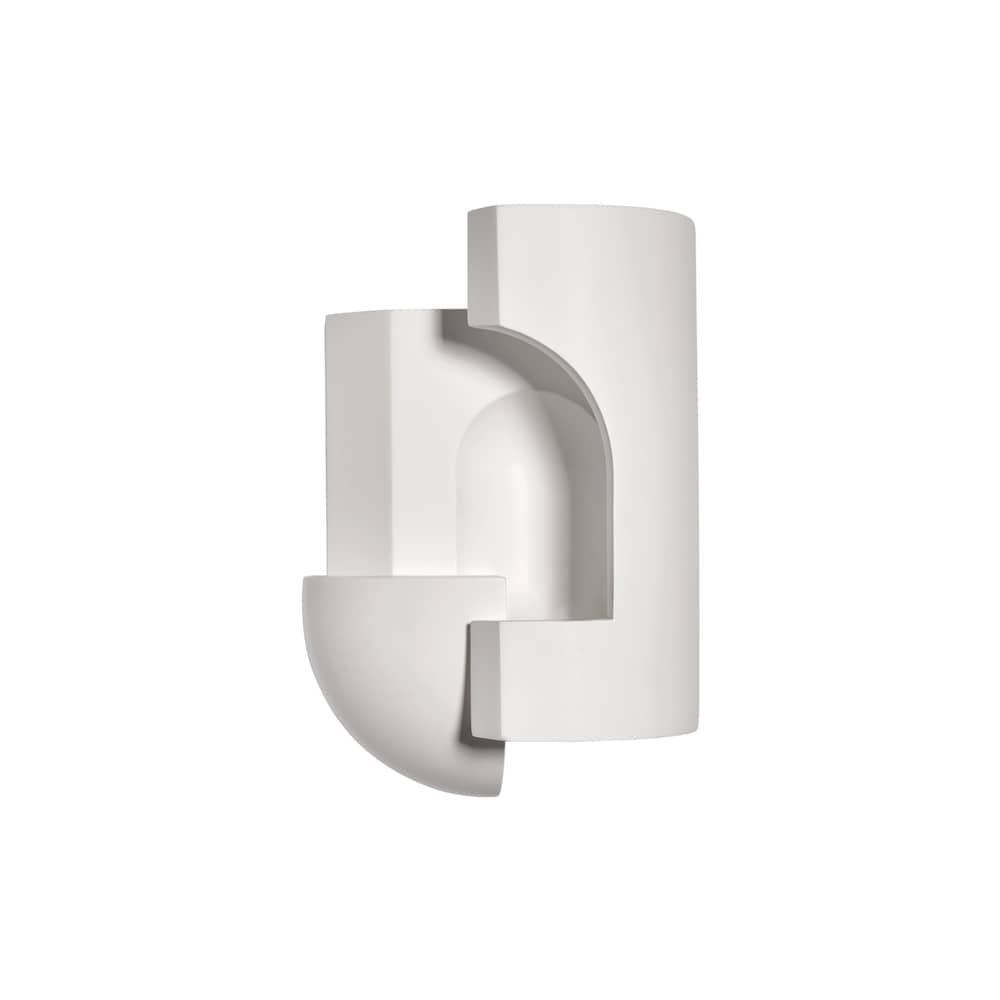 Applique d\'esterno Soul Story 2 LED - Outdoor pietra bianco / Cemento - DCW éditions - n°2 / Bianco - Calcestruzzo