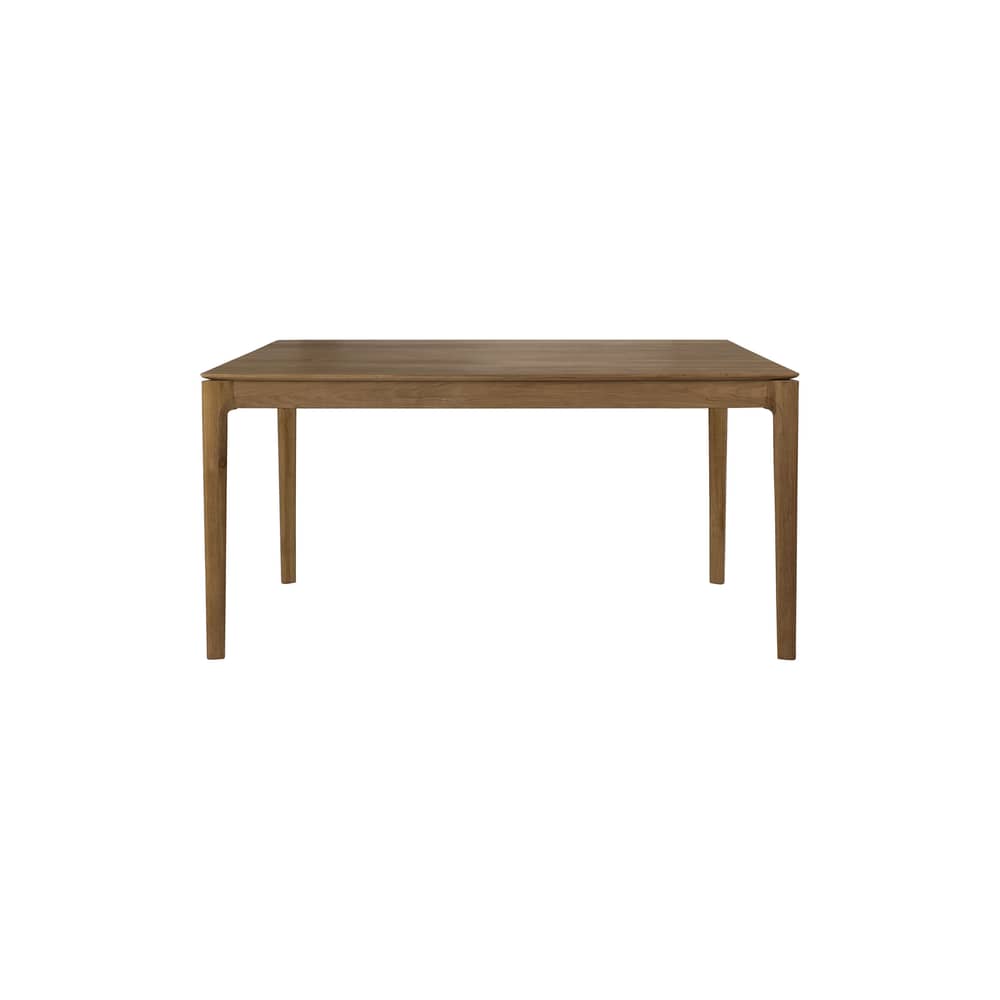 Bok Extending table wood brown / L 160 to 240 cm - 6 to 10 people - Ethnicraft - Teak - Solid teak