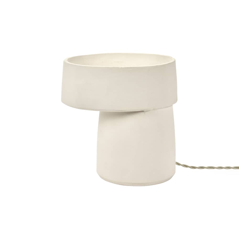 Romé Table lamp ceramic white / H 23.5 cm - Serax - White - Sandstone