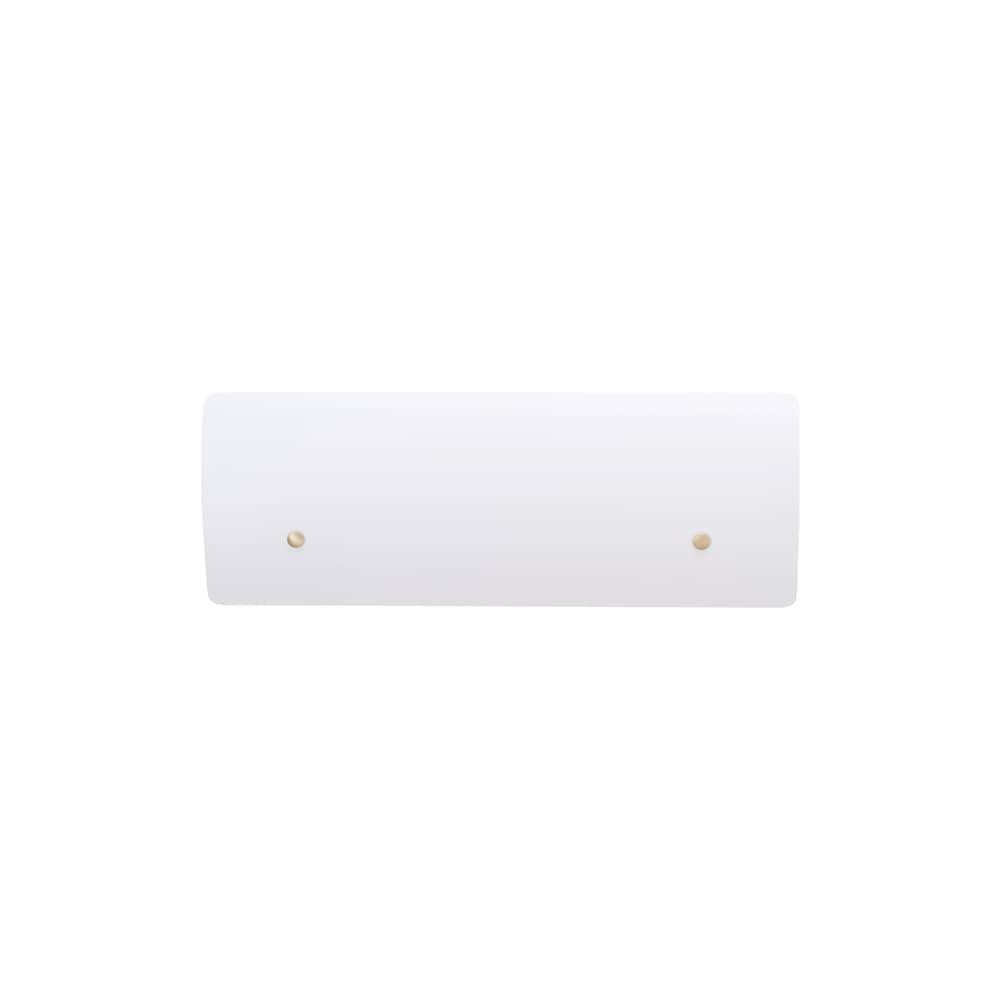 Applique avec prise G32 métal blanc / L 70 cm - Réédition 1954 Pierre Guariche - SAMMODE STUDIO - Blanc - Acier, Laiton