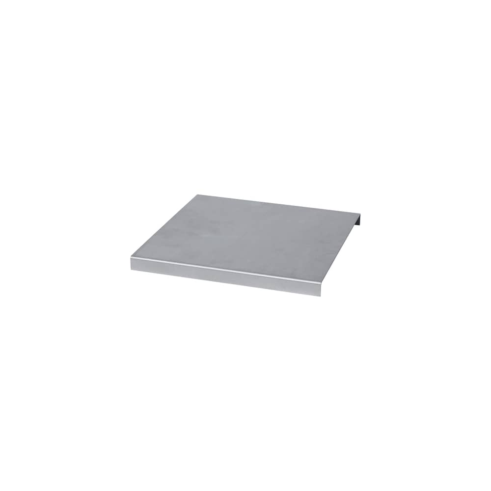  Accessory metal silver / Tray for Flowerpot Lager - 26 x 26 cm - Ferm Living - Tray / Aluminium - Brushed aluminium
