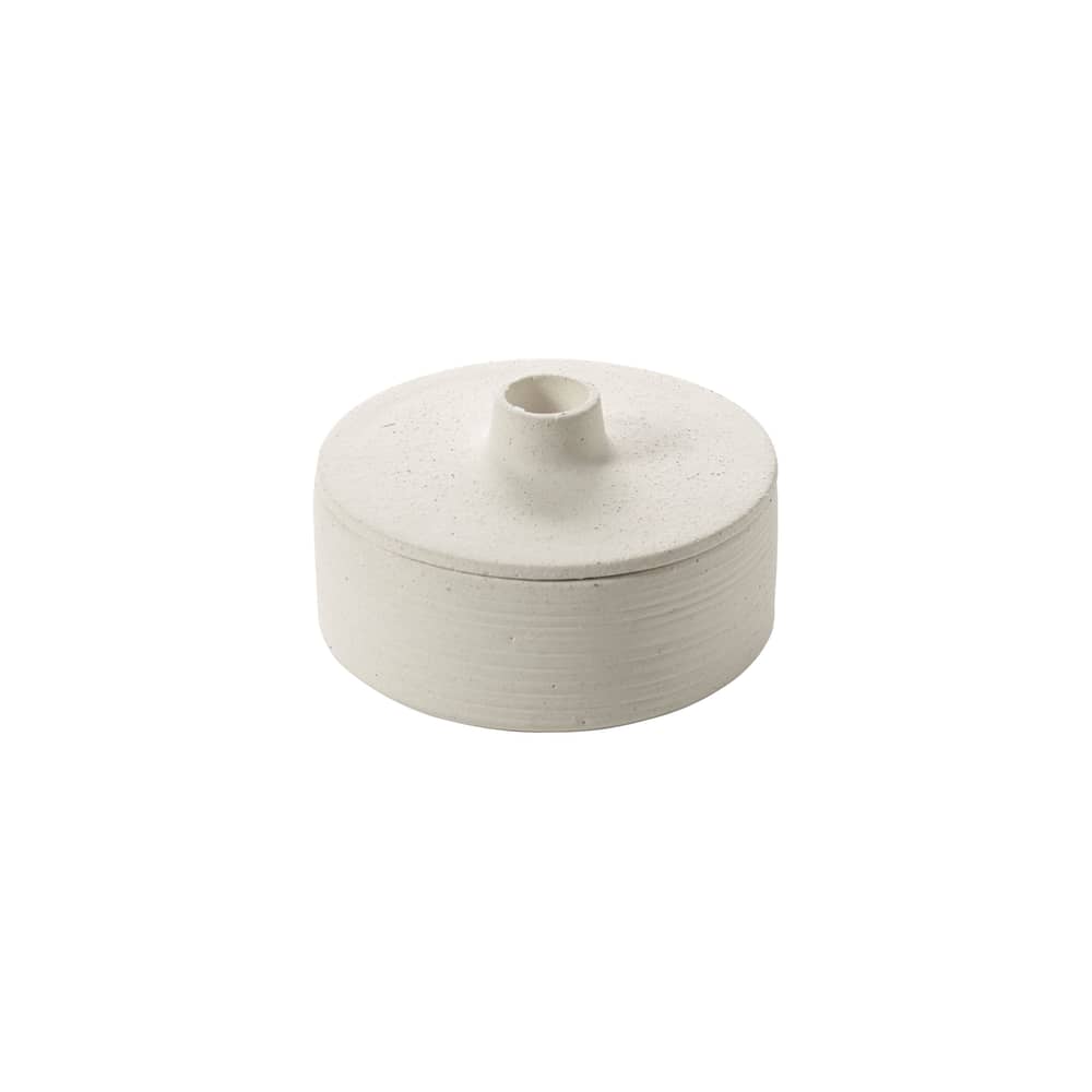 Bougeoir Mira / Boîte - Serax - Beige - Grès
