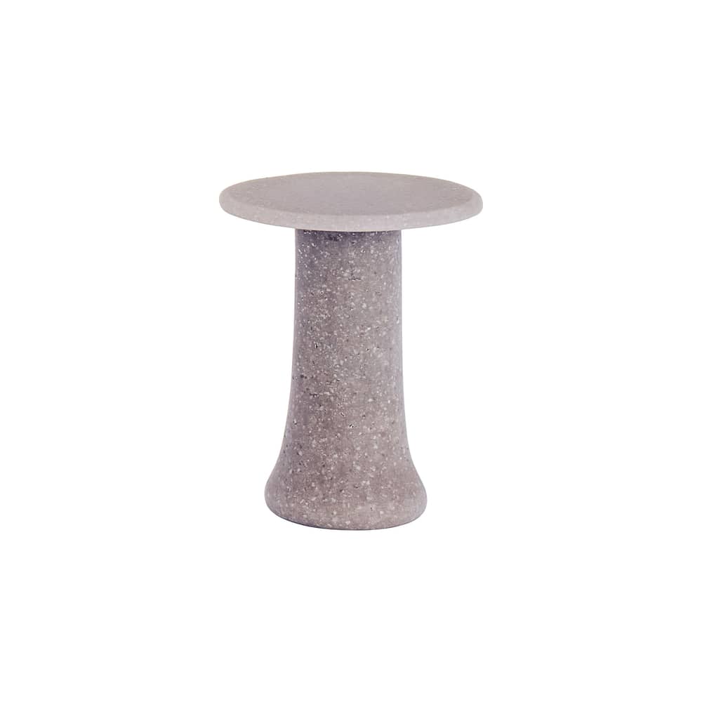 Babar End table glass purple / Ø 42 x H 51 cm - 100% recycled / Handmade - Glas Italia - Lavander - Recycled glass