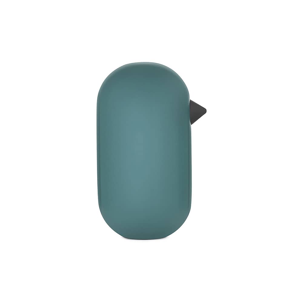 Figurina Little Bird legno blu verde / H 7 x Ø 3,8 cm - Normann Copenhagen - Blu Verde - Rovere laccato