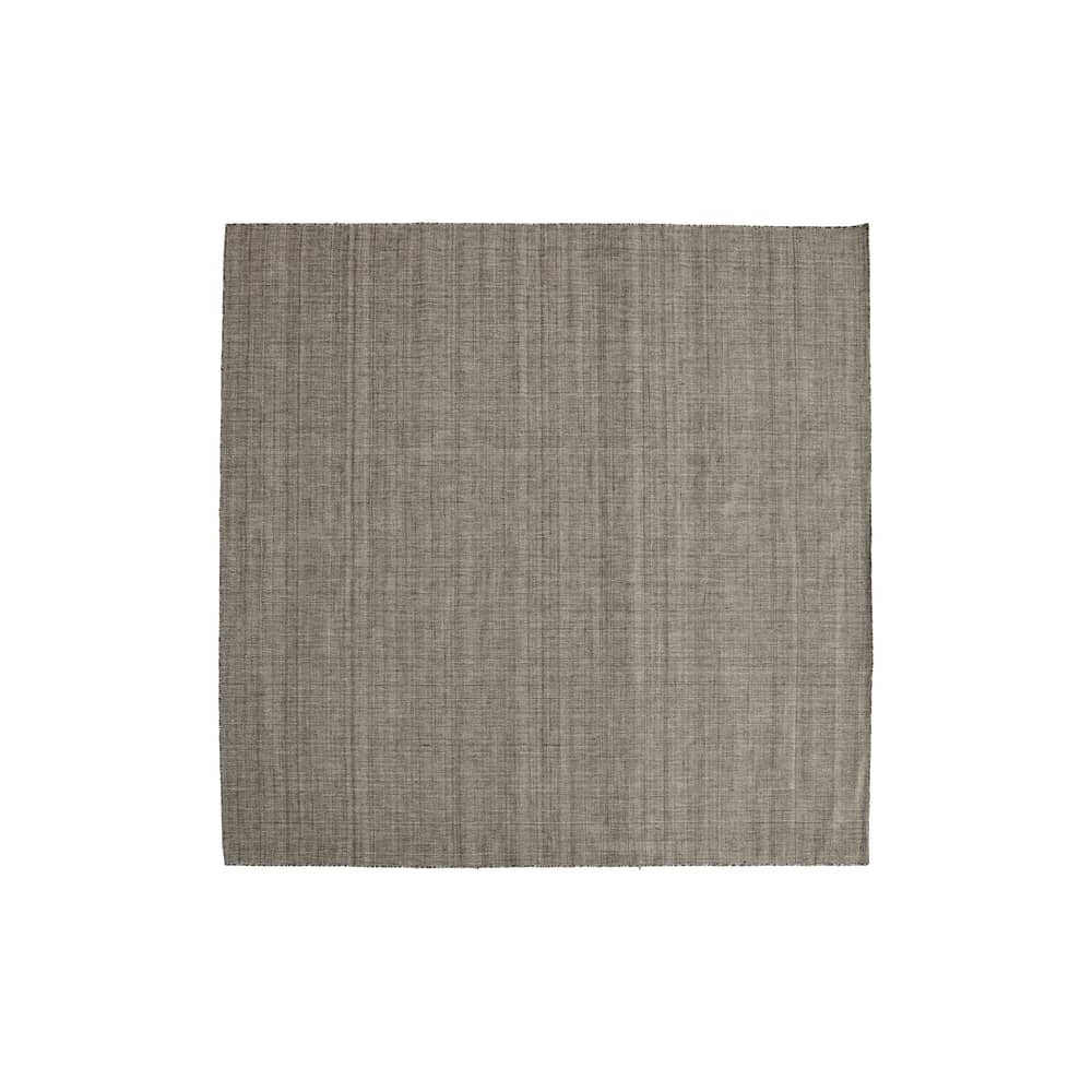 Tapis d\'extérieur Haze noir / 230 x 230 cm - Hay - Noir - Polyester recyclé, Viscose
