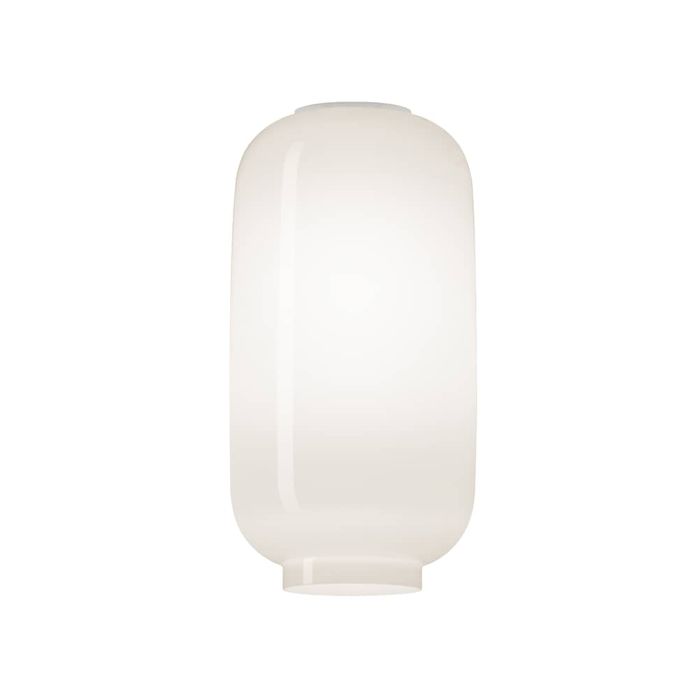 Deckenleuchte Chouchin Bianco n°2 glas weiß / Ø 22 x H 43 cm - / Glas - Foscarini - Weiß - mundgeblasenes Glas