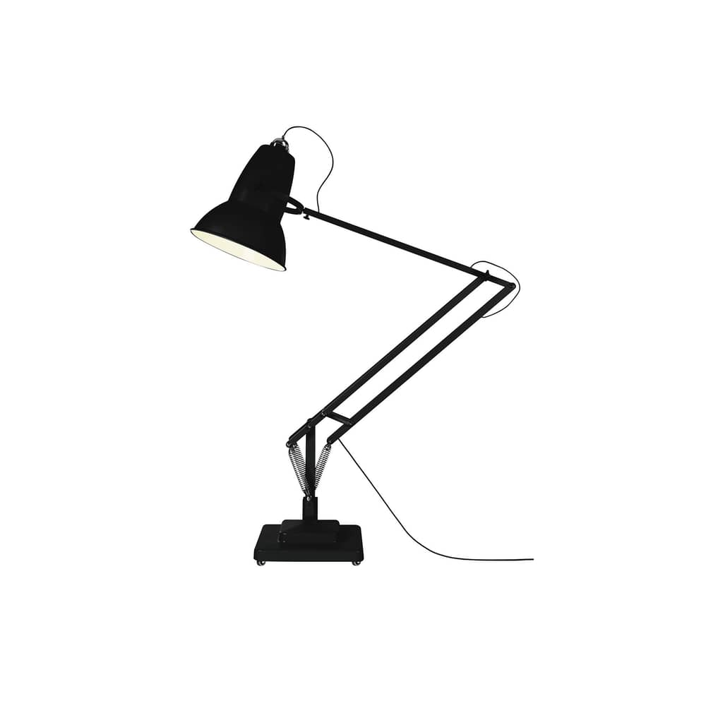 Giant 1227 Floor lamp metal black H 270 cm - Anglepoise - Black - Aluminium, Steel