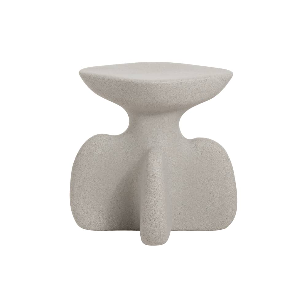 Tavolino d\'appoggio Archeo materiale plastico grigio / H 38,7 cm - Jaime Hayón - Magis - Grigio pietra - Polietilene