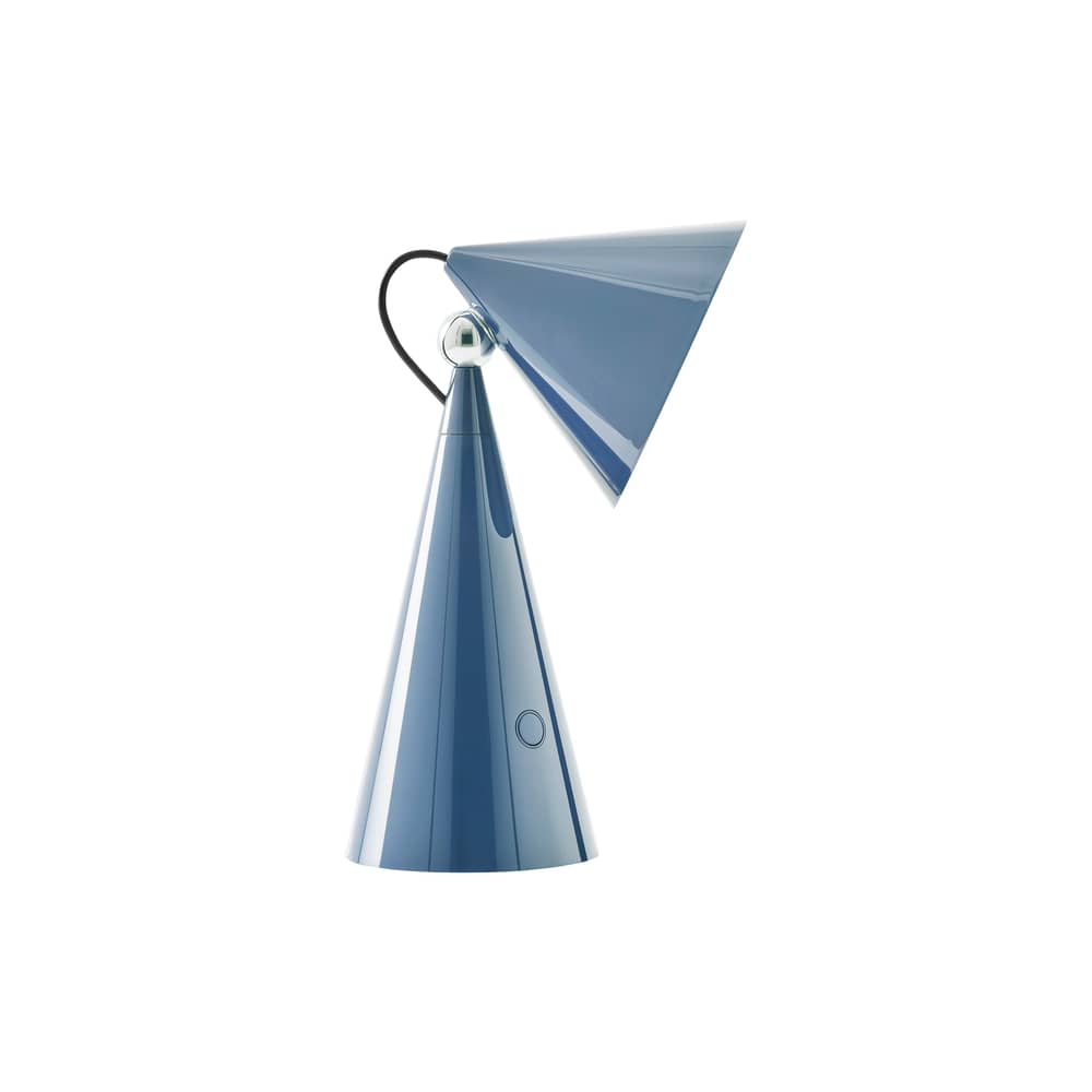 Lampe sans fil rechargeable Pose LED / Orientable - Tom Dixon - Bleu Baby - Polycarbonate