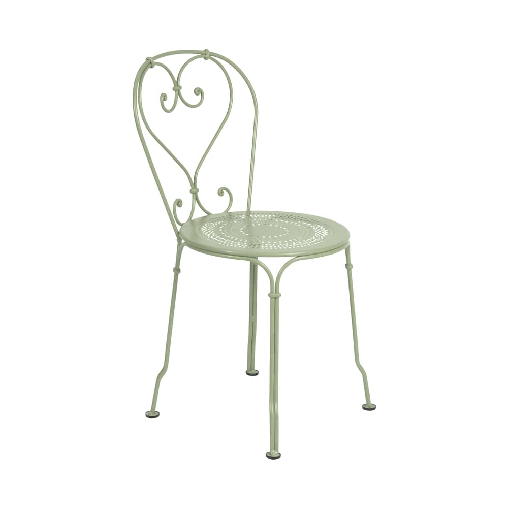 Chaise empilable 1900 métal vert - Fermob - Tilleul - Acier