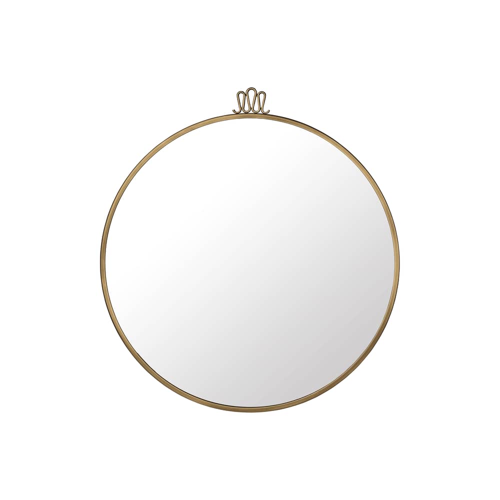 Wandspiegel Randaccio gold metall / Gio Ponti - Ø 70 cm - Messing - Gubi - Ø 70 cm / Messing - Messing