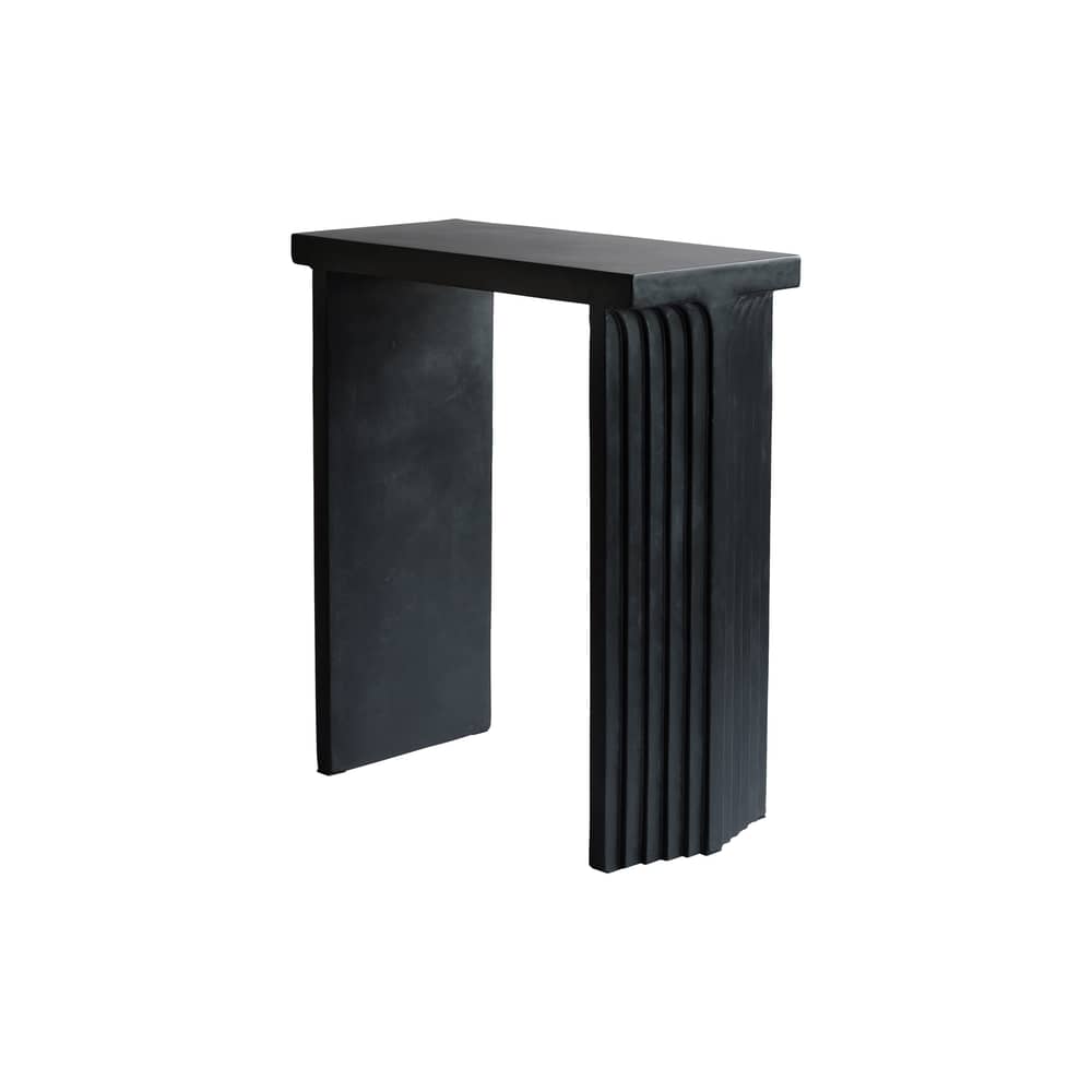 Console Arc / L 70 x P 30 x H 80 cm - 101 COPENHAGEN - Café - Béton fibré