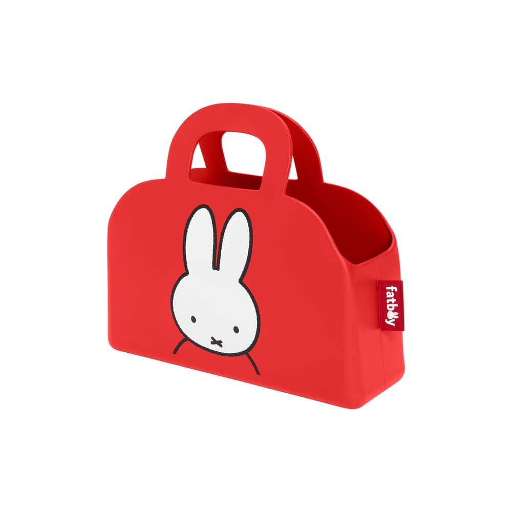 Korb Sjopper-Kees x Miffy plastikmaterial rot / B 47 x H 44 cm - Fatboy - Rot - EVA-Kunststoff