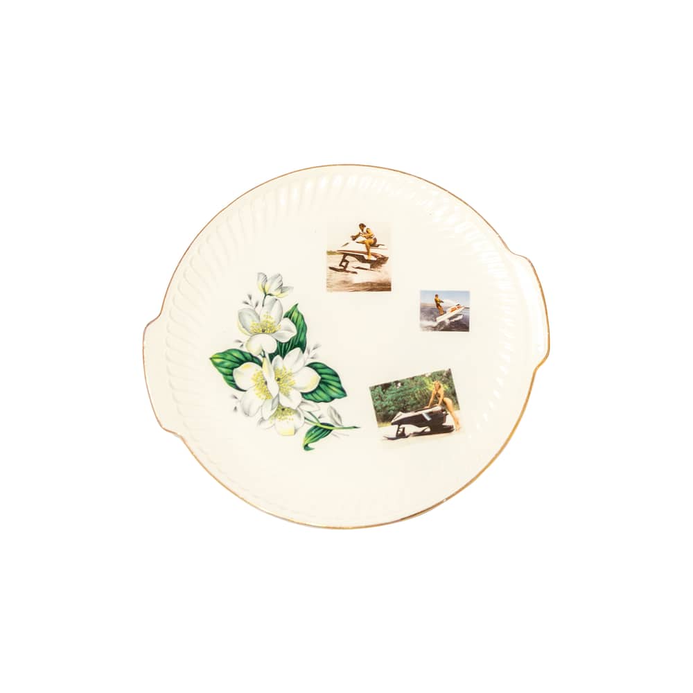Platte 04,91_Tableware keramik bunt - MARION MAILAENDER - Jetski (modèle aléatoire) - Keramik